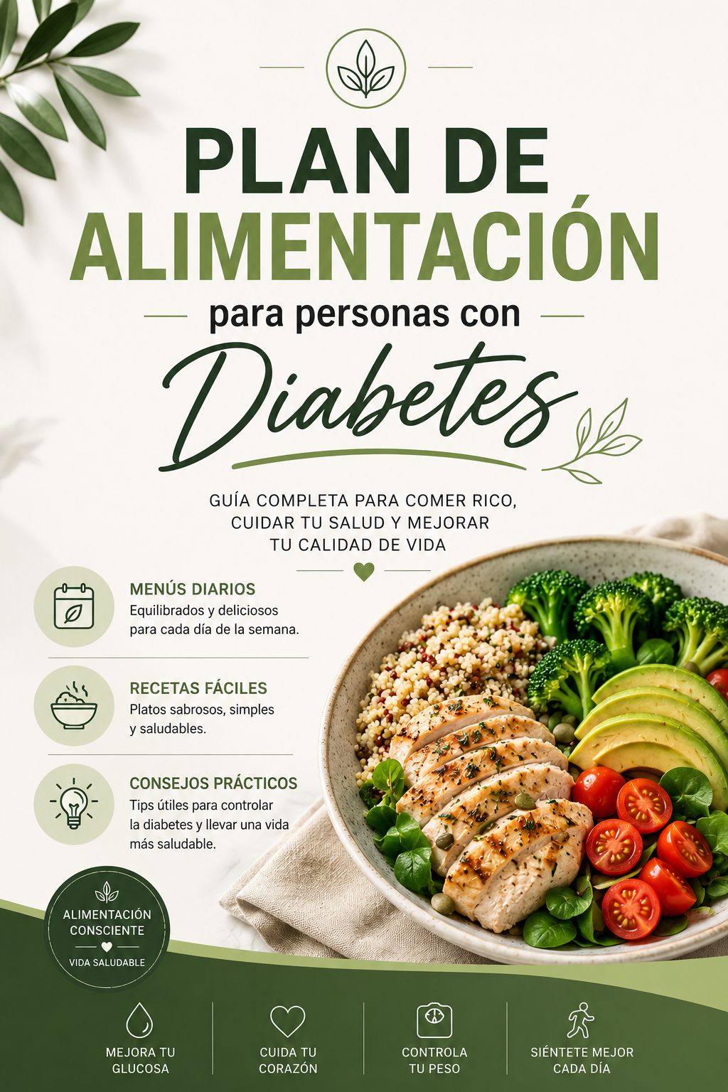 Plan de Alimentación para personas con Diabetes
